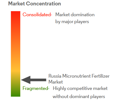 Russia Micronutrient Fertilizer Market Concentration